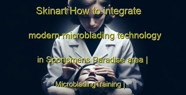 Skinart How to integrate modern microblading technology in Sportsmens Paradise area | MicrobladingTraining | MicrobladingClasses | SkinartTraining-United States